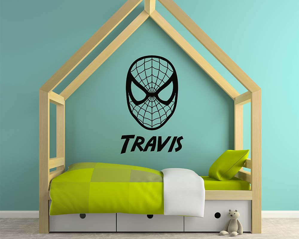 Spider Man Name Decal